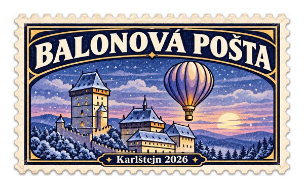 Známka balonové pošty